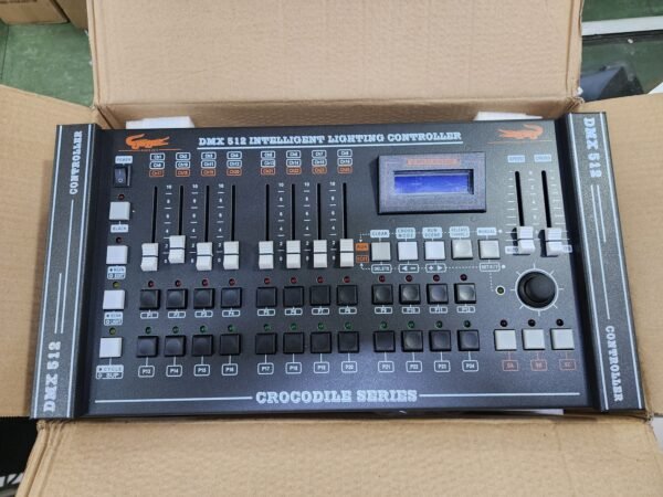 MIXER LIGHTING DMX CROCODILE kemasan kardus